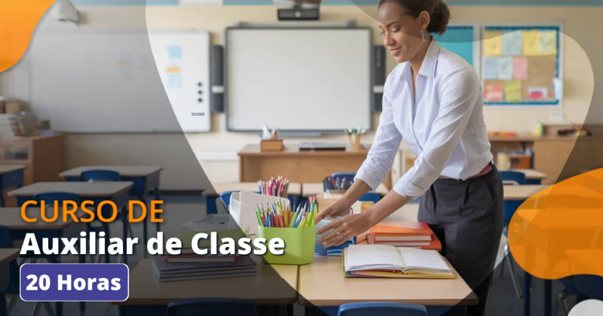 Curso de Auxiliar de Classe Gratuito e Online da Unova
