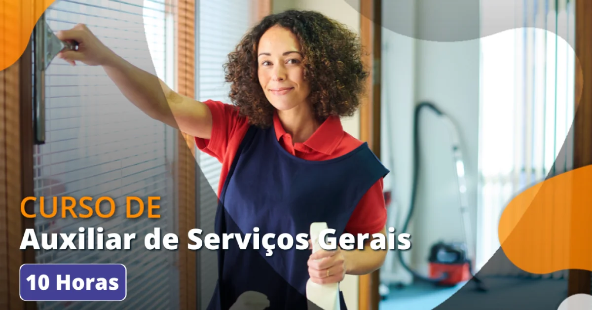 Curso de Auxiliar de Serviços Gerais Gratuito e Online