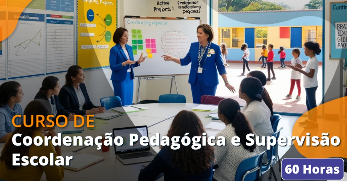 Curso de Coordenação Pedagógica e Supervisão Escolar Gratuito
