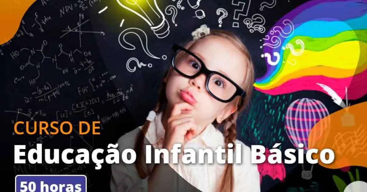 📍ATUALIZADO! 🌐 Curso online gratuito 🎈 Educação Infantil Básico