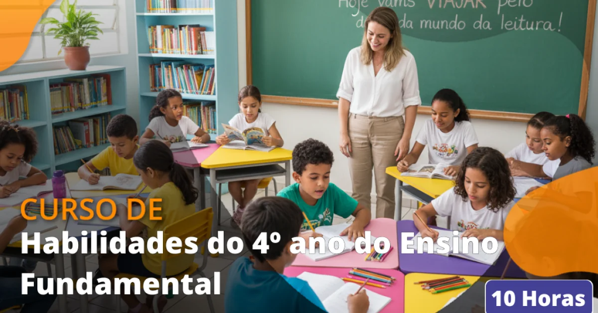 Curso de Habilidades do 4º Ano do Ensino Fundamental Gratuito