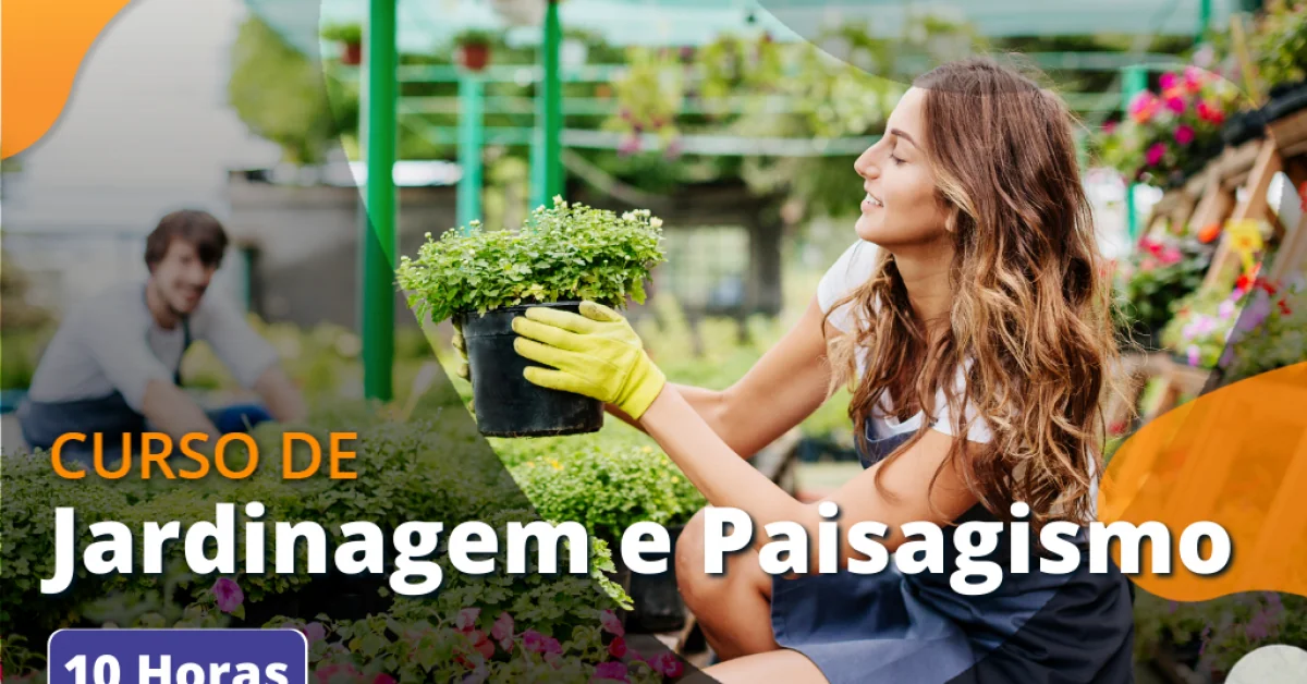 Jardinagem para Iniciantes - 6 cursos online e com certificado